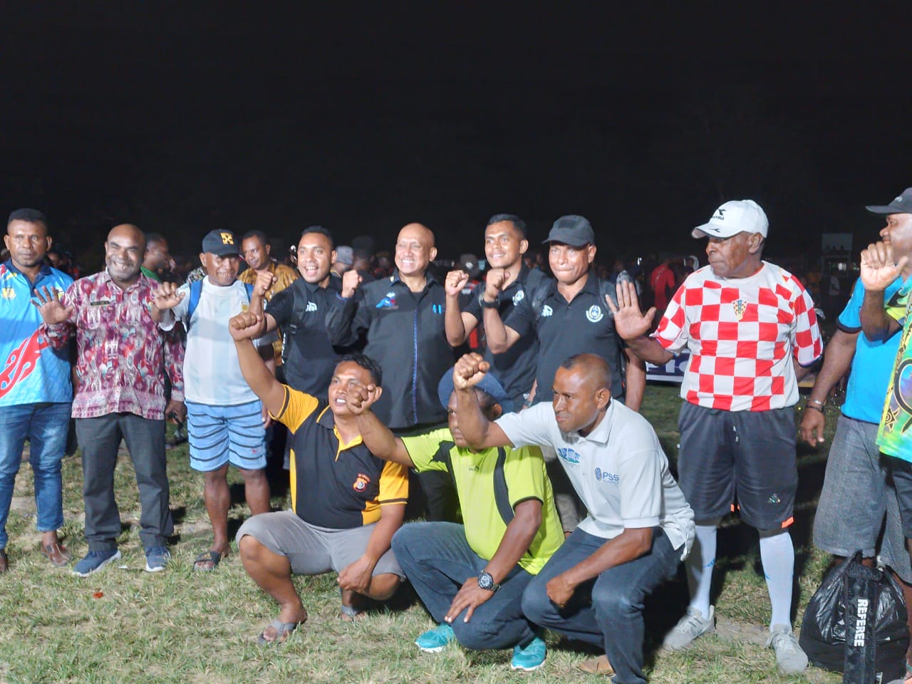 PJ BUPATI SARMI MENGHADIRI FINAL LAGA CHAMPIONS TURNAMEN PERSIMI U-23