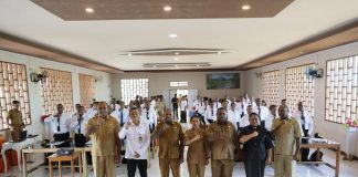 Bupati Sarmi Buka Pelatihan Dasar Fungsional Penyuluh Pertanian